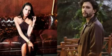 Ahu Yağtu genç sevgiliyle asansörde poz verdi