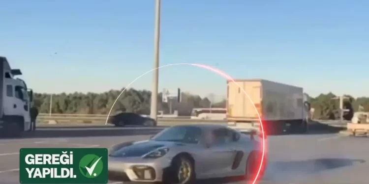 Bakan Yerlikaya ‘Gereği Yapıldı’ Diyerek Duyurdu! Drift Atan Sürücü Yakalandı