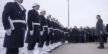 İçişleri Bakanı Mustafa Çiftçi, yeni görevi için Erzurum’dan ayrıldı
