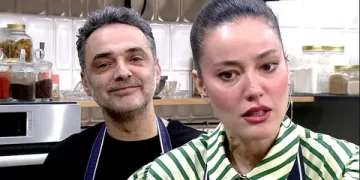 Pelin Akil ve Arda Türkmen aynı mutfakta