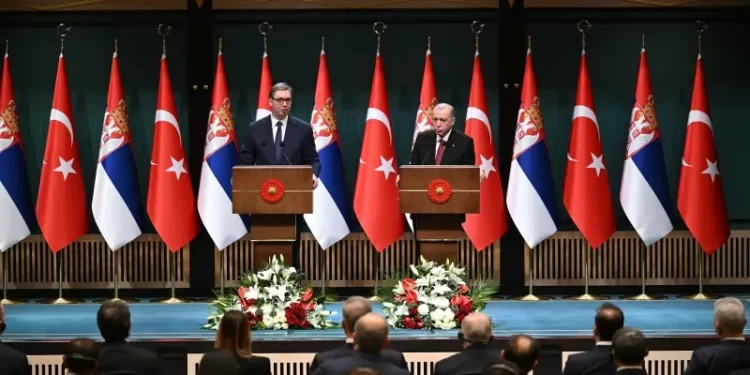 Türkiye Cumhuriyeti ile Sırbistan Cumhuriyeti arasında ortak bildiri