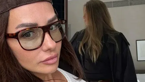 Yasemin Ergene'nin kızı 14 yaşına girdi Yasemin Ergenenin kizi 14 yasina girdi habermeydan