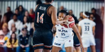 ÇBK Mersin, Fransa’da avantajı kaptı!