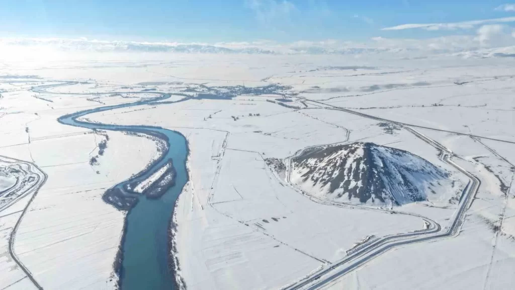 mus piramidi kis manzarasiyla gorsel solen sundu habermeydan