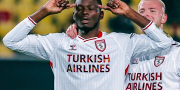 Samsunspor, Kuzey Makedonya’da avantajı kaptı!