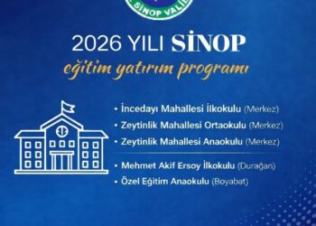 Sinop’ta, eğitime 620 milyon TL’lik yatırım ile 5 okul yapılacak!