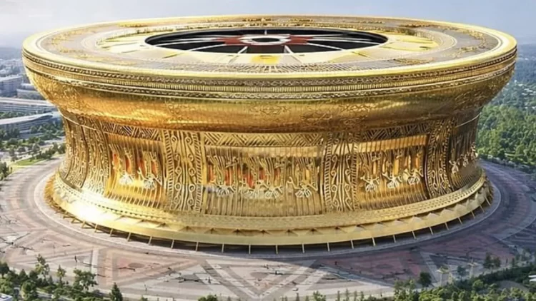 38 milyar dolarlık dünyanın en büyük stadyumu için temel atıldı.