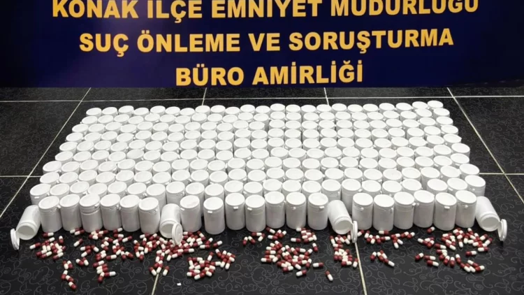İzmir’de uyuşturucuya büyük darbe! 450 bin uyuşturucu hap ele geçirildi uyusturucu hap6 habermeydan