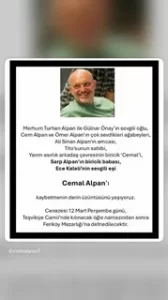 CemalAlpan hayatini kaybetti1 habermeydan