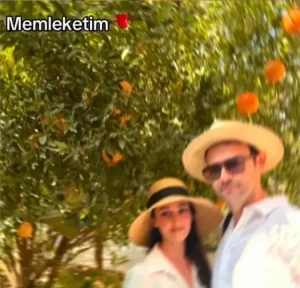 Faruk Sabanci Esra Bilgic romantik paylasim1 habermeydan