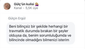 Gülçin Ergül endişelendirdi: Güvende hissetmiyorum Gulcin Ergul endiselendirdi1 habermeydan