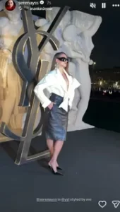 Paris'te Serenay Sarıkaya rüzgarı Paris Serenay Sarikaya ruzgari1 habermeydan