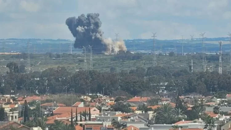 En büyük enerji santrali hedef alındı.