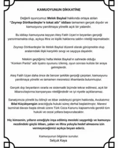 melek baykal tokat iddialarini inkar etti1 habermeydan