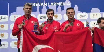 Milli atıcılar, üst üste 3. kez Avrupa şampiyonu!