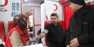 Muş Malazgirt’te, kan bağışı kampanyası düzenlendi!