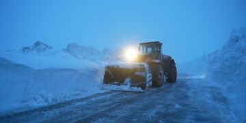 Muş’ta, bahar ayında kar sürprizi!