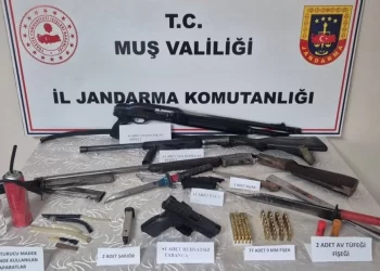 Muş’ta, Jandarma operasyonunda 2 gözaltı!