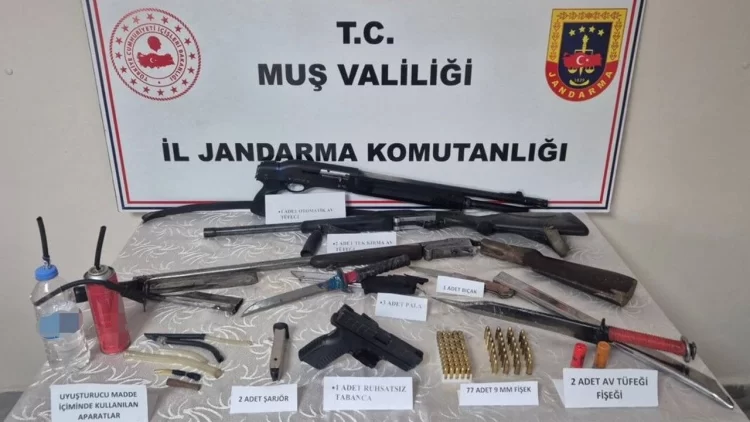Muş'ta, Jandarma operasyonunda 2 gözaltı! musta jandarma operasyonunda 2 gozalti habermeydan