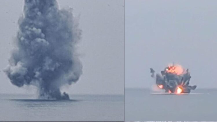 Ordu açıklarında şiddetli patlama meydana geldi Ordu açıklarında şiddetli patlama meydana geldi.