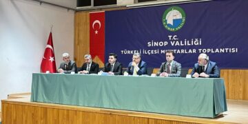 Sinop Türkeli’de, muhtarlar toplantısı düzenlendi!