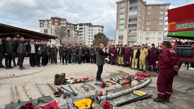 sinopta orman muhafizlarina kapsamli egitim habermeydan