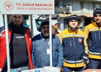 Sinop’ta, sağlık eğitimi etkinliği!