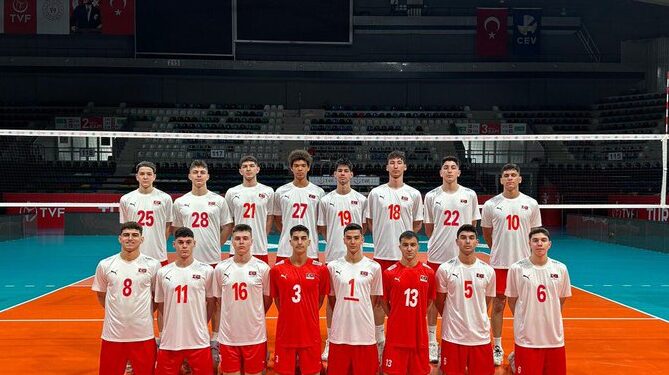 U18 Voleybol Erkek Milli Takımı, Almanya’ya 3-1 kaybetti!