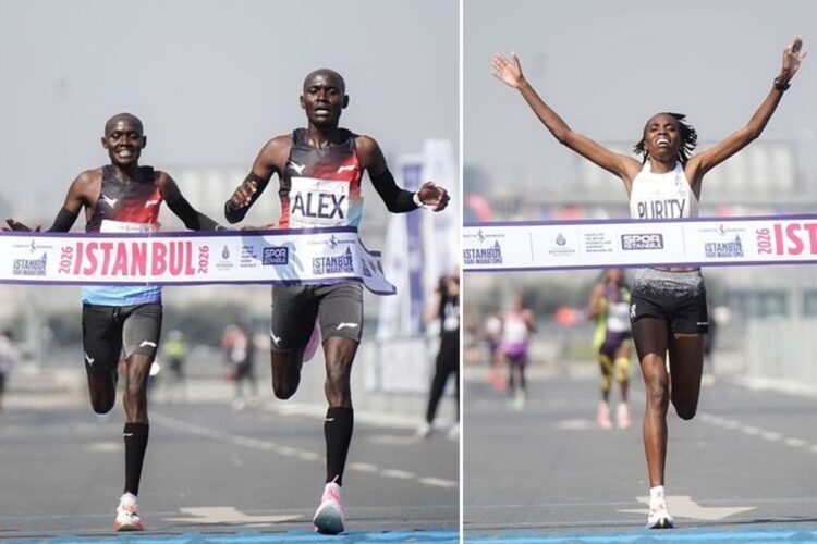 21. İstanbul Yarı Maratonu’nda zafer Matata ve Gitonga’nın...