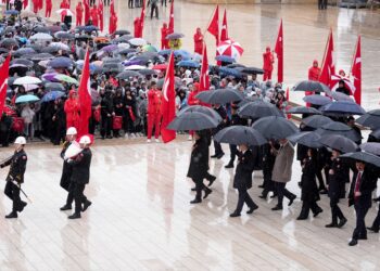 Anıtkabir’de 23 Nisan töreni! Cumhurbaşkanı Erdoğan bu yıl da törene katılmadı