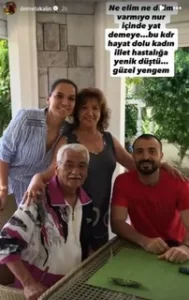 Demet Akalin aci gunu Yengesini kaybetti1 habermeydan