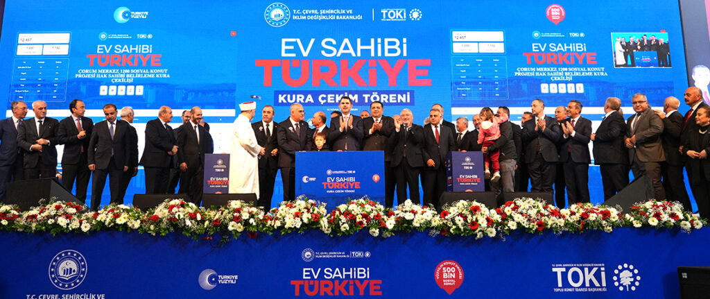 Çorum'da 'Ev Sahibi Türkiye' Kuraları Çekildi Ev Sahibi Turkiye habermeydan