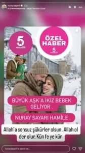 Nuray Sayari hamile kaldi1 habermeydan