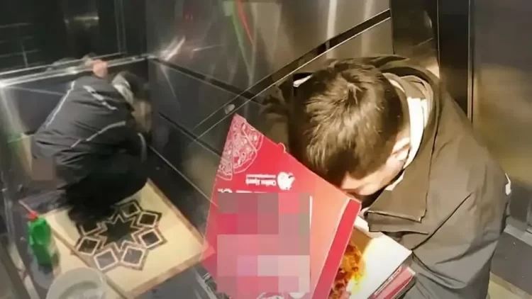 Pizzanin promosyonunu yiyen kurye habermeydan