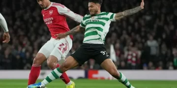 Arsenal 0-0 Sporting Lizbon