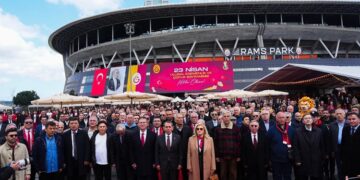 Galatasaray’da, Aslantepe Vadisi’nin temel atma töreni yapıldı!