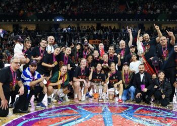 Kadınlar EuroCup şampiyonu ÇBK Mersin!