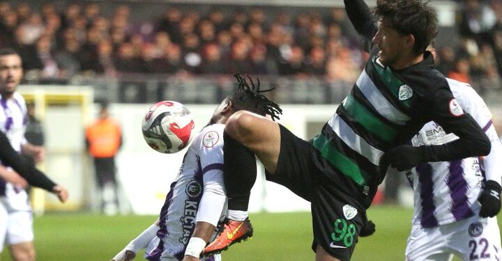 Keçiörengücü-Serikspor maçında kazanan yok!