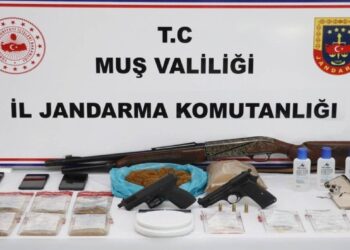 Muş’ta, uyuşturucu operasyonunda 2 kişi tutuklandı!