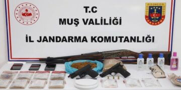 Muş’ta, uyuşturucu operasyonunda 2 kişi tutuklandı!