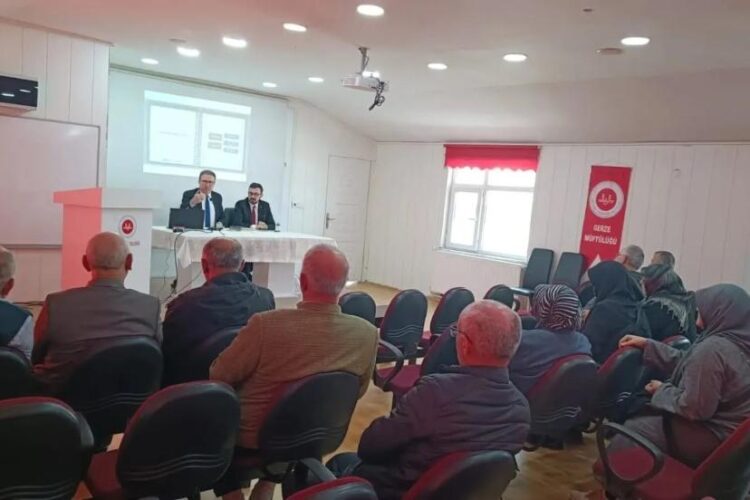 Sinop Gerze'de, hacı adayları için uygulamalı eğitim! sinop gerzede haci adaylari icin uygulamali egitim habermeydan