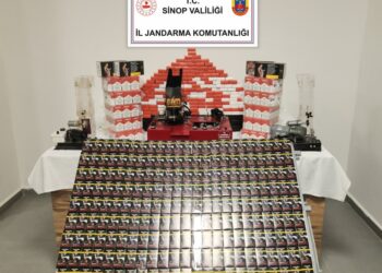 Sinop Gerze’de, kaçak tütün operasyonu!