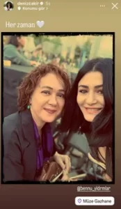 Bennu Yildirimlar Deniz cakir 18 yil sonra bir arada1 habermeydan