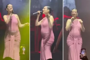 Melike Şahin'in performansına tepki yağdı! Karnı iyice büyüdü Melike sahin performansina tepki yagdi1 habermeydan