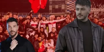 Semicenk Milli Takım için yazdığı şarkının bir bölümünü paylaştı