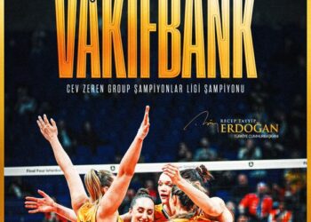 Cumhurbaşkanı Erdoğan’dan VakıfBank Voleybol Takımı’na tebrik mesajı