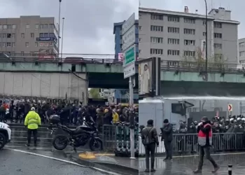 Taksim’e yürümek isteyen gruba polis müdahalesi: Mecidiyeköy’de gözaltılar