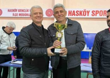 Muş Hasköy’de, satranç turnuvası sona erdi!