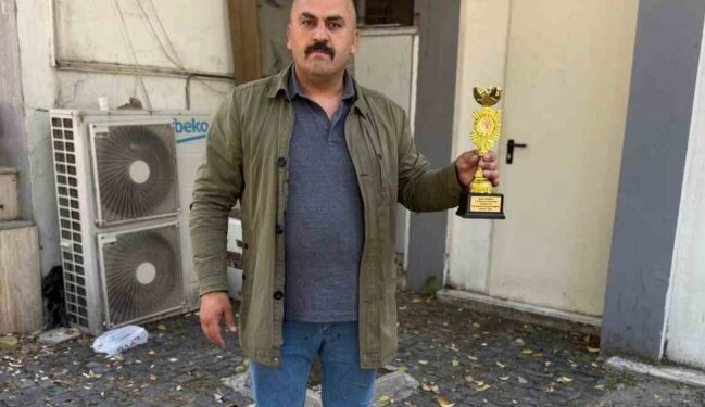 Muşlu Ahmet Tokmak, 5. Bornova dama turnuvası’nda 3. oldu!