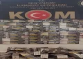 Muş’ta, 20 bin boş makaron ele geçirildi!